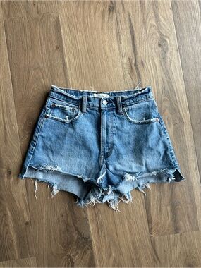 Abercrombie & Fitch High Rise Jean Shorts